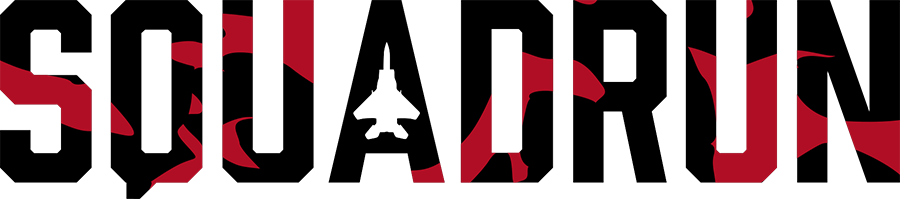 SQUADRUN Logo Black Transparent